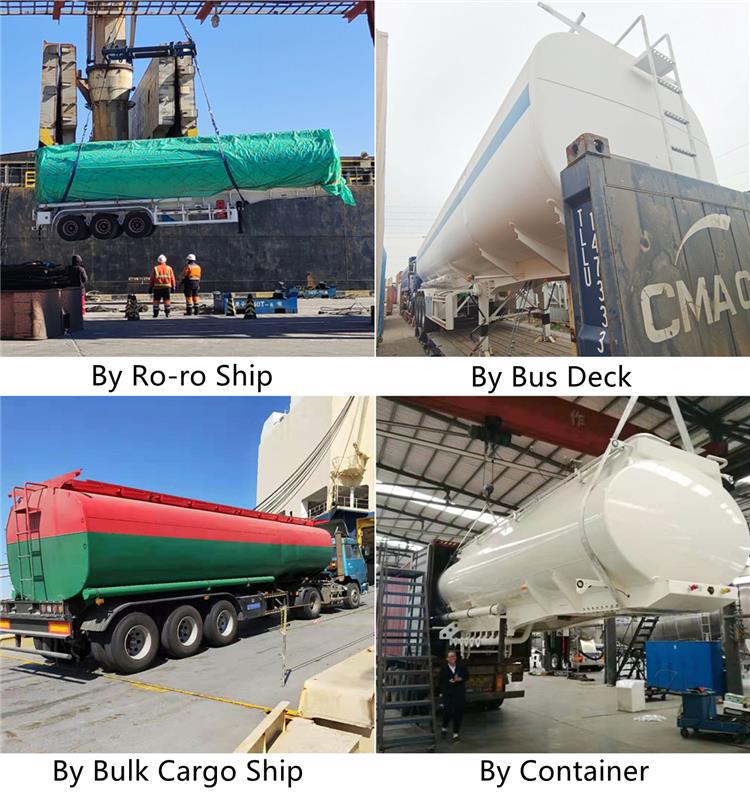 42000 Liters Heavy Fuel Tanker Semi Trailer for Sale | Fuel Tank Semi Trailer