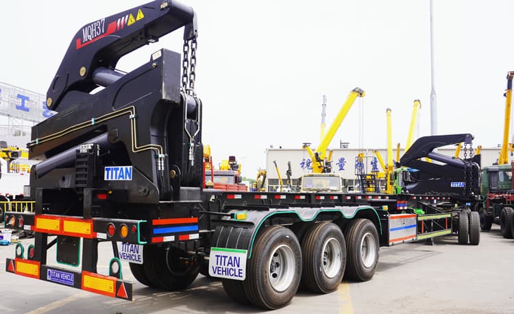 40Ft Container Side Loader Trailer for Sale in Sierra Leone